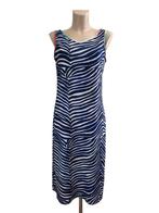Lizzy en Coco jurk dubbelzijdig M, Maat 38/40 (M), Blauw, Ophalen of Verzenden, Knielengte