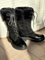 Zwarte gevoerde laarzen - maat 37 - zo goed als nieuw!, Kleding | Dames, Schoenen, Ophalen, Zo goed als nieuw, Zwart, Lage of Enkellaarzen
