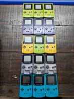 Gameboy Color Groen Paars Geel Atomic Teak KRASLOOS, Spelcomputers en Games, Spelcomputers | Nintendo Game Boy, ., Ophalen of Verzenden