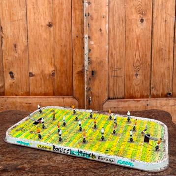 Voetbalspel metaal USSR CCCP origineel vintage retro Sovjet beschikbaar voor biedingen