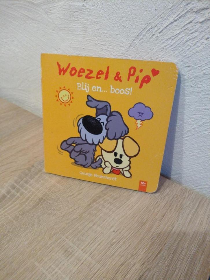 Woezel & Pip : blij en boos, Boeken, Kinderboeken | Jeugd | onder 10 jaar, Zo goed als nieuw, Fictie algemeen, Ophalen