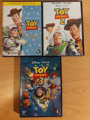 Toy Story deel 1,2,3 SET nu 4 euro samen beschikbaar voor biedingen