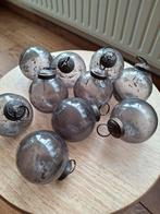 10 Kerstballen van rookglas, Ophalen, Zo goed als nieuw