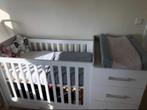 Ledikant en commode in 1, Kinderen en Baby's, Kinderkamer | Complete kinderkamers, Ophalen, Gebruikt, Jongetje of Meisje