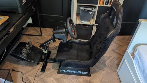 Complete Playseat Evolution Alcantara met Logitech G29 stuur, Spelcomputers en Games, Spelcomputers | Overige Accessoires, Gebruikt