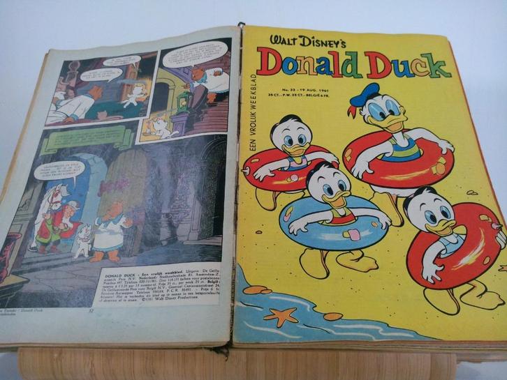 Donald Duck een vrolijk weekblad jaargang 1961 jul-dec, Verzamelen, Tijdschriften, Kranten en Knipsels, Tijdschrift, Nederland