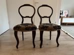 2 vintage stoelen, Antiek en Kunst, Ophalen