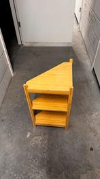 Hoekplankje - Bamboe - 3 lagen, Ophalen, Zo goed als nieuw