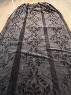 Vintage Velours Gordijn - Bruin, verduisterend, Gebruikt, Bruin, 200 cm of meer, Vintage