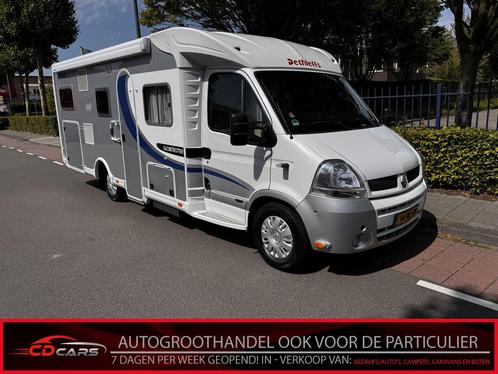 Dethleffs RT 6874 ESPRIT Vast bed, Toilet, Koelkast, Luifel,, Caravans en Kamperen, Campers, Bedrijf, Half-integraal, Dethleffs