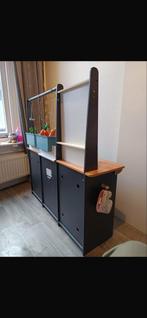 Speelkeukentje met accessoires - opgeknapt!, Ophalen of Verzenden, Zo goed als nieuw, Hout, Speelkeuken
