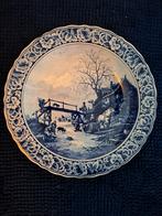 Delft blauw bord, Antiek en Kunst, Ophalen of Verzenden