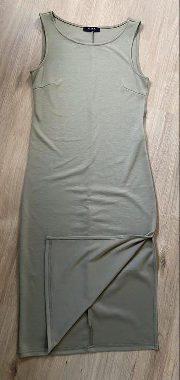 VILA Jurk - Olijfgroen - Maat S beschikbaar voor biedingen
