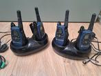 4 Motorola portofoons T5422, Telecommunicatie, Portofoons en Walkie-talkies, Ophalen, Gebruikt, Portofoon of Walkie-talkie, Met broekklem