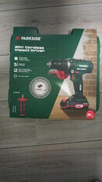 Parkside 20V Accu Schroef Klopboormachine  - Nieuw  beschikbaar voor biedingen