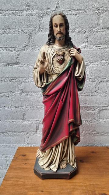 2 heilig hart beelden Jezus beschikbaar voor biedingen