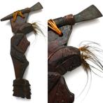 Houtgesneden figuur bijltje bijl Biak Geelvinkbaai Indonsië, Ophalen of Verzenden