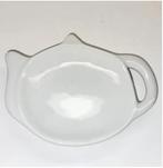 vintage onderzetter voor theezakjes, schotel voor theezakjes, Ophalen of Verzenden, Zo goed als nieuw, Glas of Kopje