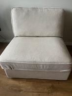 Fauteuil / stoel - Beige - 1 persoonsslaap stoel, Huis en Inrichting, Ophalen, Wit, Zo goed als nieuw, Eén