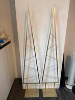 Gouden (ijzer/aluminium) kerstbomen - zo goed als nieuw!, Ophalen of Verzenden, Zo goed als nieuw