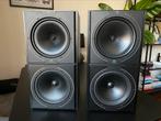 KEF C55 luidsprekers zwart, Gebruikt, 60 tot 120 watt, Front, Rear of Stereo speakers, Ophalen