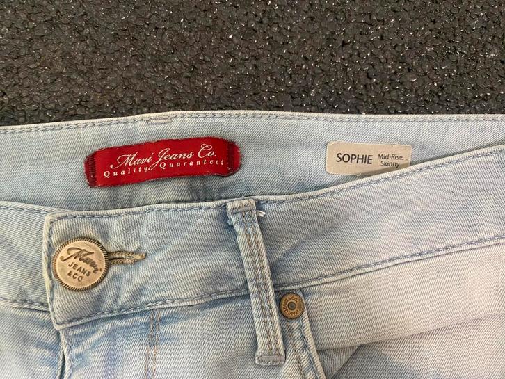 Mavi Jeans Co. jeans Sophie Mid-Rise Skinny stretch 29/32, Kleding | Dames, Spijkerbroeken en Jeans, Zo goed als nieuw, Overige jeansmaten