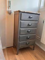 Frans brocante kastje, Huis en Inrichting, Ophalen, Minder dan 50 cm, Gebruikt, Met lade(s)