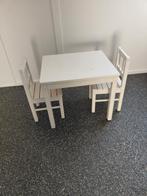 2 Kinderstoeltjes met tafeltje, Ophalen of Verzenden, Gebruikt, Tafel(s) en Stoel(en)