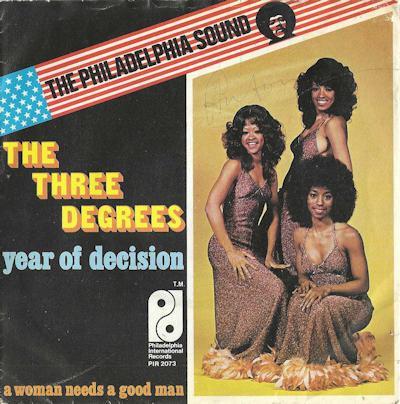 THREE DEGREES  1974   TOPPER !! T995, Cd's en Dvd's, Vinyl Singles, Gebruikt, Single, Pop, 7 inch, Ophalen of Verzenden
