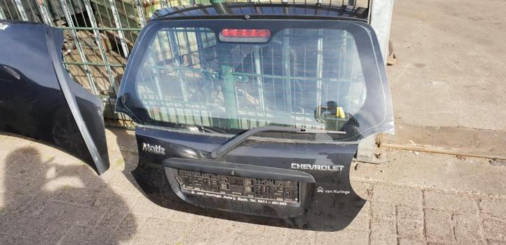 CHEVROLET MATIZ ACHTERKLEP BJ 2007, Auto-onderdelen, Carrosserie en Plaatwerk, Achterklep, Achter, Gebruikt, Ophalen of Verzenden