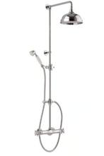 Van Heck Vintage Showerset - Showroommodel, Ophalen, Zo goed als nieuw, Chroom, Douche