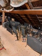 Haardscherm, Ophalen, Vrijstaande haard, Elektrische haard