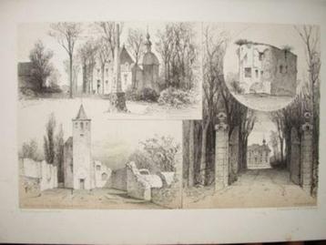 013 / Warmond / Dever/ Endegeest / Poelgeest Litho 1876 beschikbaar voor biedingen