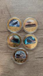 Set Titanic munten, Postzegels en Munten, Ophalen of Verzenden, Midden-Amerika, Setje