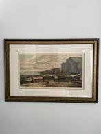 Roger Hebbelinck ets titel Côte Normande 174/350, Antiek en Kunst, Kunst | Etsen en Gravures, Ophalen