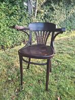 Vintage gebogenhouten armstoel (ZPM Radomsko) – Thonet-stijl, Antiek en Kunst, Ophalen