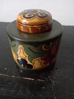 Antiek Gouda Plateel Inktpotje Art Deco, Antiek en Kunst, Antiek | Keramiek en Aardewerk, Ophalen of Verzenden