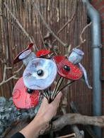 Multicolor bloemen keramiek, Ophalen of Verzenden