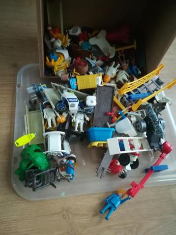Playmobiel, playmobil,  2 dozen vol! beschikbaar voor biedingen