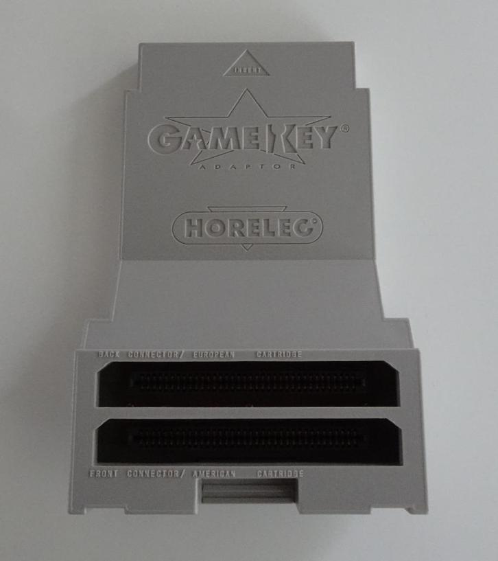 Horelec Gamekey Adapter voor Nintendo NES, Spelcomputers en Games, Games | Nintendo NES, Zo goed als nieuw, Ophalen