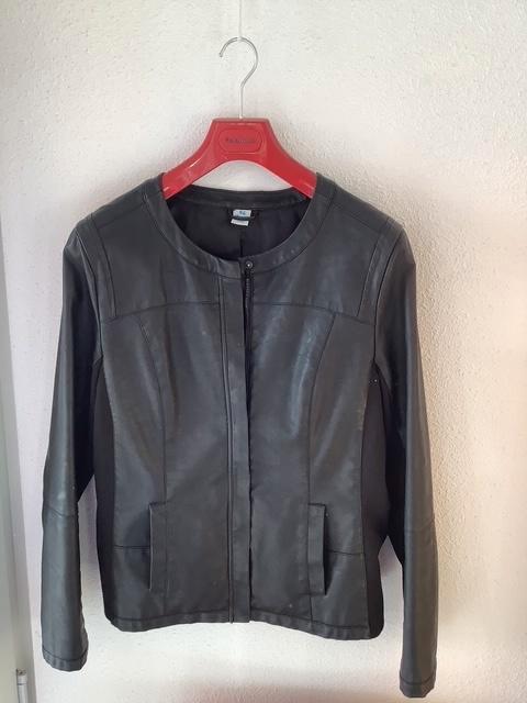 Dames jasje lederlook maat 46 van MS mode, Kleding | Dames, Jasjes, Kostuums en Pakken, Zo goed als nieuw, Jasje, Maat 46/48 (XL) of groter