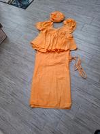 Afrikaanse Katoenen Jurk Maat L - Carnaval, Kleding | Dames, Carnavalskleding en Feestkleding, Carnaval, Maat 42/44 (L), Ophalen of Verzenden