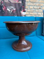 Space age seventies bloembak plantenbak 30h 40diameter, Kunststof, Minder dan 60 cm, Rond, Ophalen of Verzenden