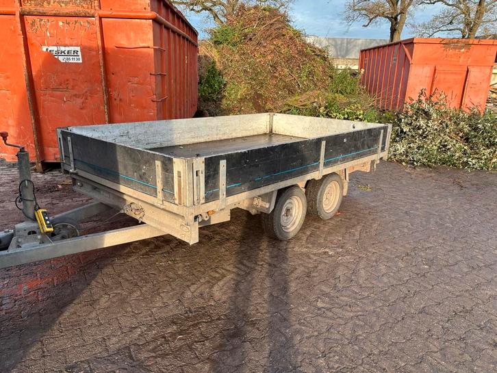 Anssems elektrische Kipper 300/180cm, Auto diversen, Aanhangers en Bagagewagens, Gebruikt, Ophalen