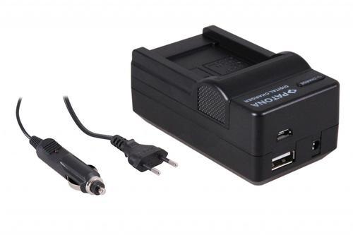 4in1 Charger Samsung SLB-10A SLB10A SLB11A SLB-11A + KFZ, Audio, Tv en Foto, Fotografie | Accu's en Batterijen, Nieuw, Verzenden