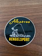 1718 Albatros Hengelsport Sticker, Ophalen of Verzenden, Overige typen