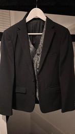 Zwart jongens kostuum mt 164 - zo goed als nieuw, Ophalen of Verzenden, Zo goed als nieuw, Jongen