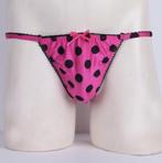 Roze met zwarte stippen heren slip / gay sexy onderbroek, Kleding | Heren, Ondergoed, Verzenden, Roze, Slip