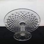 Taartschaal (2) Persglas Art Deco Vintage, Ophalen of Verzenden