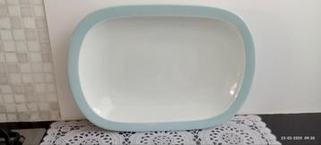 Grote vintage schaal pastel Fris Edam puntgaaf beschikbaar voor biedingen